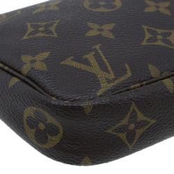 Pre Owned Louis Vuitton Monogram Canvas Pochette Accessoires Pouch Accessories