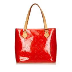 Louis Vuitton - Houston Monogram Vernis Leather Red