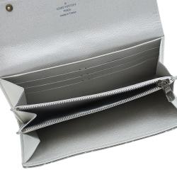 Pre Owned محفظة لوي فيتون كونتينيتال كانفاس رمادي مونوغرامي