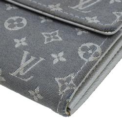 Pre Owned محفظة لوي فيتون كونتينيتال كانفاس رمادي مونوغرامي
