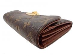 Pre Owned محفظة لوي فيتون سارة كانفاس مونوغرامي مبطن