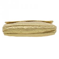 مملوكة مسبقًا حقيبة كلتش لوي فيتون لايملايت أفريكان كوين إصدارة محدودة قماش مونوغرامي مقوى ذهبية