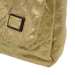 مملوكة مسبقًا حقيبة كلتش لوي فيتون لايملايت أفريكان كوين إصدارة محدودة قماش مونوغرامي مقوى ذهبية