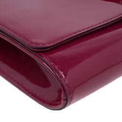 Pre Owned حقيبة كلتش لوي فيتون لويز فيرنيه وردي