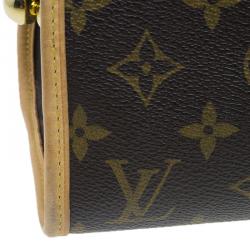 Pre Owned Louis Vuitton Monogram Canvas Popincourt Bag