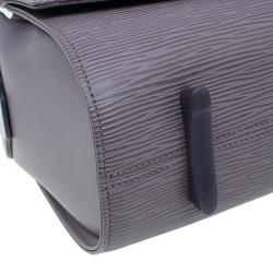 Louis Vuitton Lavander Epi Leather Nocturne Shoulder Bag + Pouch
