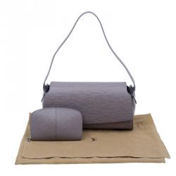 Louis Vuitton Lavander Epi Leather Nocturne Shoulder Bag + Pouch