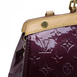 مملوكة مسبقًا Louis Vuitton Amarante Monogram Vernis Brea MM