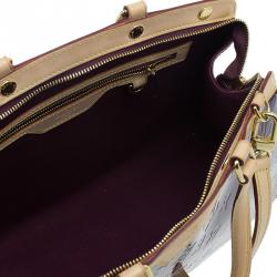 مملوكة مسبقًا Louis Vuitton Amarante Monogram Vernis Brea MM