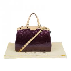 مملوكة مسبقًا Louis Vuitton Amarante Monogram Vernis Brea MM