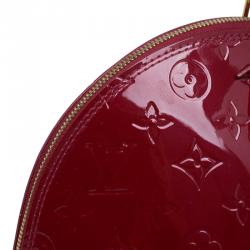 Pre Owned Louis Vuitton Red Monogram Vernis Alma GM