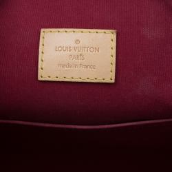 Pre Owned Louis Vuitton Red Monogram Vernis Alma GM