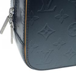 Louis Vuitton Dark Grey Monogram Mat Shelton Satchel Bag