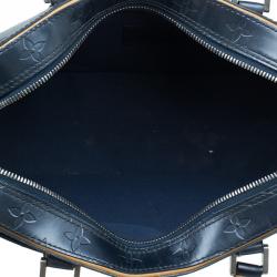 Louis Vuitton Dark Grey Monogram Mat Shelton Satchel Bag