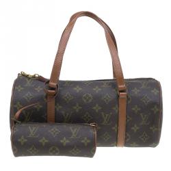Louis Vuitton Monogram Canvas Papillon 30 Bag With Accessories Pouch