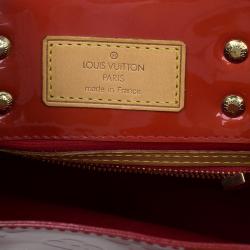 Louis Vuitton Red Monogram Vernis Reade PM Tote