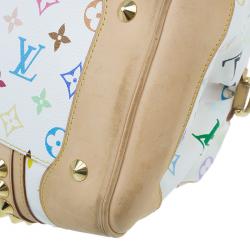 Louis Vuitton White Monogram Multicolore Courtney MM Bag