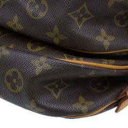 Pre Owned Louis Vuitton Monogram Canvas Saumur Messenger 30 Bag