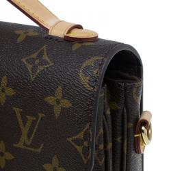 Pre Owned حقيبة يد بوشيه لوي فيتون نقش حرفي كانفاس 