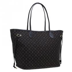 Louis Vuitton Neverfull MM Black Mini Lin Tote Shopper bag Louis Vuitton | TLC