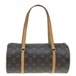 Pre Owned حقيبة مع حقيبة اكسسوارات صغيرة لوي فيتون بابيون 30 كانفاس مونوغرامي