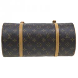 Pre Owned حقيبة مع حقيبة اكسسوارات صغيرة لوي فيتون بابيون 30 كانفاس مونوغرامي