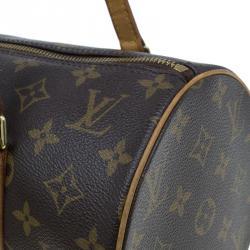 Pre Owned حقيبة مع حقيبة اكسسوارات صغيرة لوي فيتون بابيون 30 كانفاس مونوغرامي