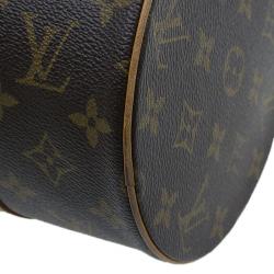 Pre Owned حقيبة مع حقيبة اكسسوارات صغيرة لوي فيتون بابيون 30 كانفاس مونوغرامي