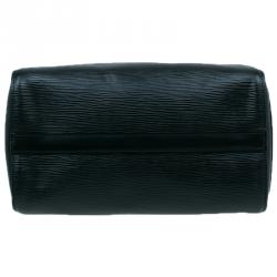 مملوكة مسبقًا Louis Vuitton Black Epi Speedy 25 Bag