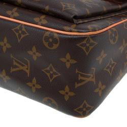 Pre Owned Louis Vuitton Monogram Canvas Viva Cite GM Bag