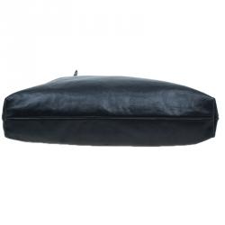 مملوكة مسبقًا Louis Vuitton Black Cuir Boudoir Leather Lockit Chain Tote Bag