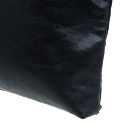 مملوكة مسبقًا Louis Vuitton Black Cuir Boudoir Leather Lockit Chain Tote Bag