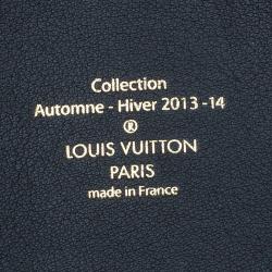 مملوكة مسبقًا Louis Vuitton Black Cuir Boudoir Leather Lockit Chain Tote Bag