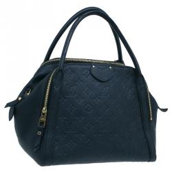 Pre Owned Louis Vuitton Black Monogram Empreinte Marais MM Bag