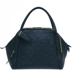 Pre Owned Louis Vuitton Black Monogram Empreinte Marais MM Bag