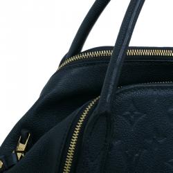 Pre Owned Louis Vuitton Black Monogram Empreinte Marais MM Bag