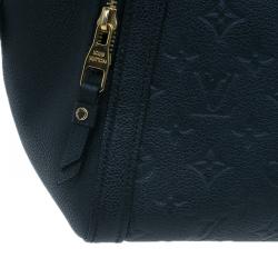 Pre Owned Louis Vuitton Black Monogram Empreinte Marais MM Bag