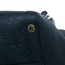 Pre Owned Louis Vuitton Black Monogram Empreinte Marais MM Bag