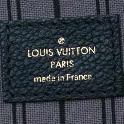 Pre Owned Louis Vuitton Black Monogram Empreinte Marais MM Bag