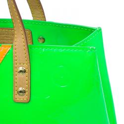 مملوكة مسبقًا حقيبة لوي فيتون روبرت ويلسون ريدي إصدار محدود فيرنيه مونوغرامي أخضر فسفوري PM