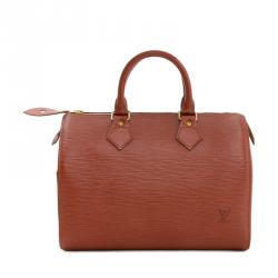 Louis Vuitton, Bags, Lv Louis Vuitton Epi Fawn Speedy 25