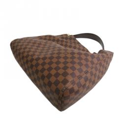 Pre Owned Louis Vuitton Damier Ebene Portobello GM Hobo