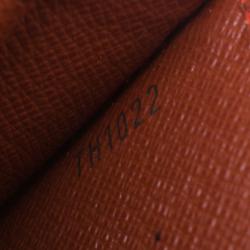 Pre Owned Louis Vuitton Damier Ebene Canvas Tribeca Long Bag