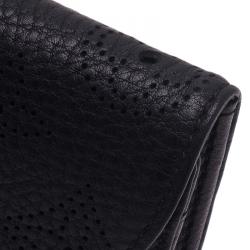 مملوكة مسبقًا  محفظة كونتينيتال لوي فيتون أميليا جلد أسود بقلاب