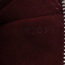 مملوكة مسبقًا بوك  لوي فيتون إكسسوارات جلد أيبي أحمر