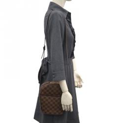 Louis Vuitton Damier Ebene Ipanema PM Crossbody Shoulder Bag Louis Vuitton