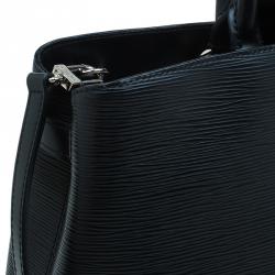 Pre Owned حقيبة لوي في تون ميرابو جلد أيبي أسود GM