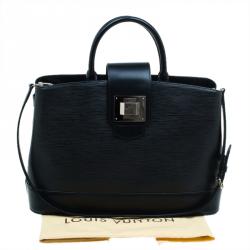 Pre Owned حقيبة لوي فيتون ميرابو جلد أيبي أسود GM