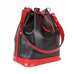 Pre Owned حقيبة لوي فيتون نوي جلد أيبي ثلاثي اللون للكتف