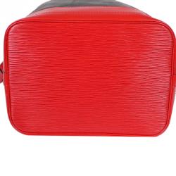 Pre Owned حقيبة لوي فيتون نوي جلد أيبي ثلاثي اللون للكتف